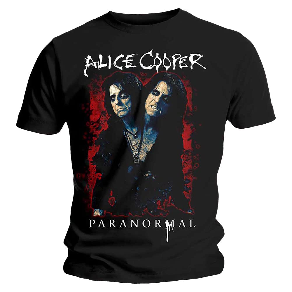 Alice Cooper: Rock Off - Paranormal Splatter (T-Shirt Unisex Tg. L)