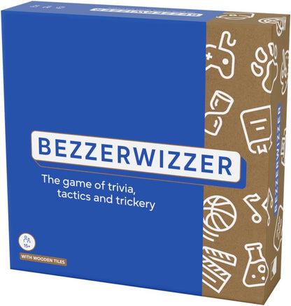 Asmodee | Bezzerwizzer | Fun Family Trivia Party Game | Ages 15+ | 2+ Players | 45+ Minutes Playing Time