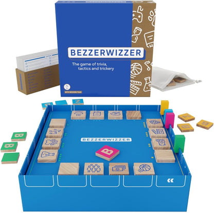 Asmodee | Bezzerwizzer | Fun Family Trivia Party Game | Ages 15+ | 2+ Players | 45+ Minutes Playing Time