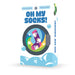 HELVETIQ Oh My Socks, Board Game, Funny Sock Card Game, For The Coolest Sock Collection, Exciting Actions, For 2-5 Players Aged 6+