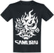 Cyberpunk 2077 - Samurai Alt Men`S Short Sleeved T-Shirt - Xl Short Sleeved T-Shirts M Black