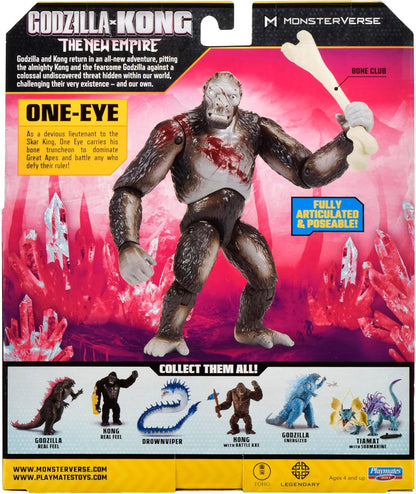 Godzilla Monsterverse x Kong One-Eye Action Figure, 7 inches, Deluxe