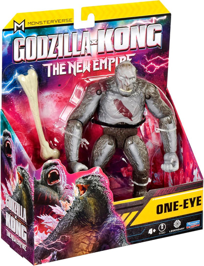 Godzilla Monsterverse x Kong One-Eye Action Figure, 7 inches, Deluxe