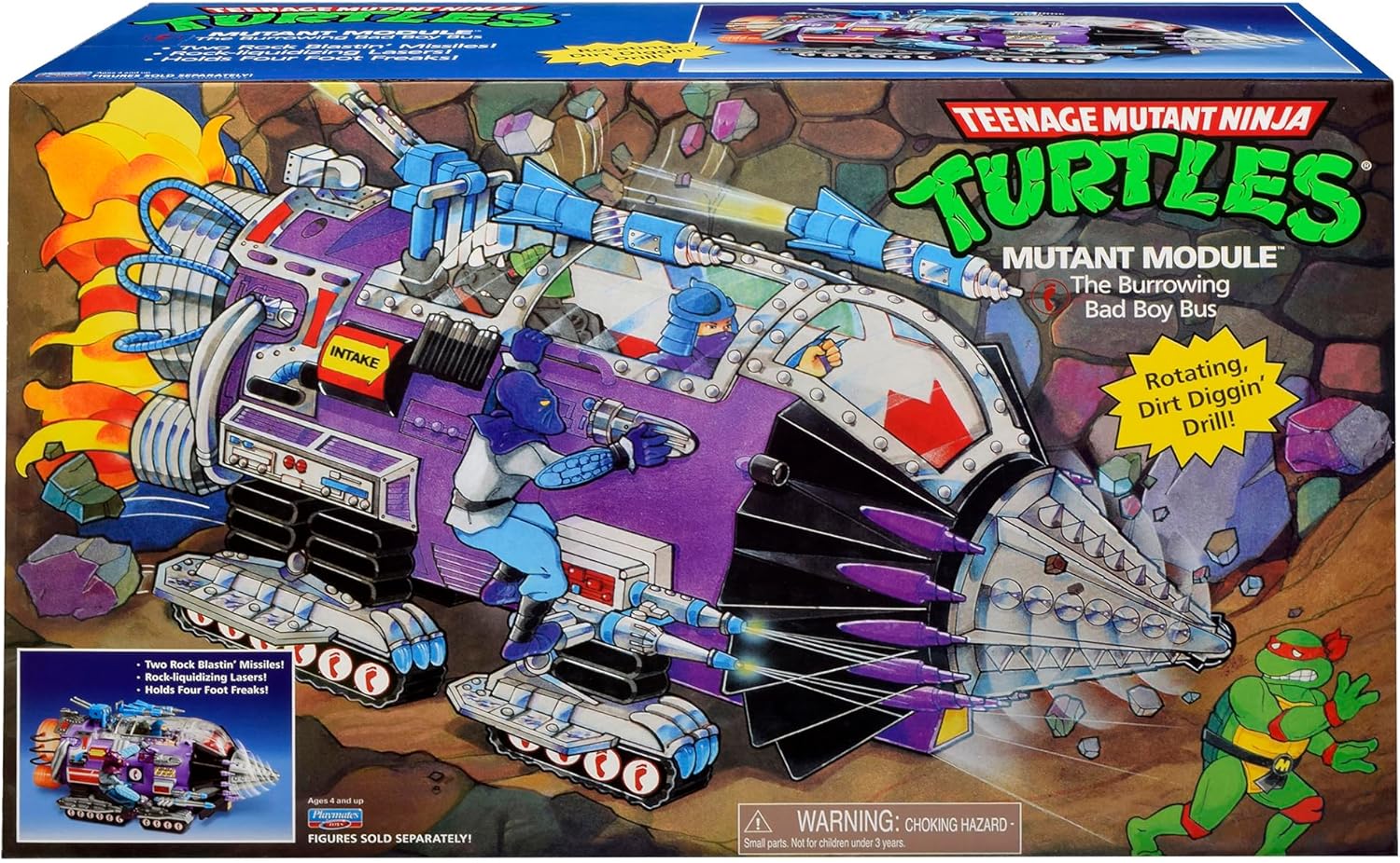 TMNT Teenage Mutant Ninja Turtles Classic Mutant Module Fahrzeug