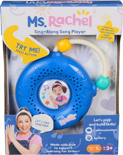 Ms. Rachel Official Electronic Sing-Along Song Player with 14 Musical Sounds, Educational Toys & Toddler Toys for Girls & Boys Ages 1-3+