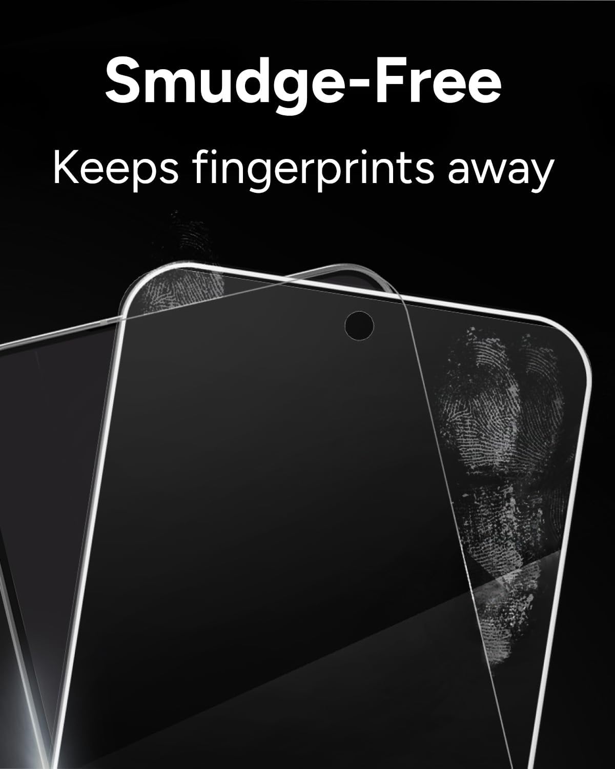 ZAGG InvisibleShield Glass Plus Tempered Glass Screen Protector for iPhone 16 and iPhone 15 , Case-Friendly, Smudge & Scratch-Resistant, Shockproof, Easy Application (Transparent