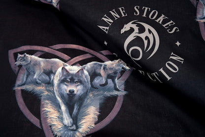 Herding ANNE STOKES Bedding Set, Reversible Motif, Duvet Cover 135 x 200 cm, Pillow Case 80 x 80 cm, Cotton/Renforcé