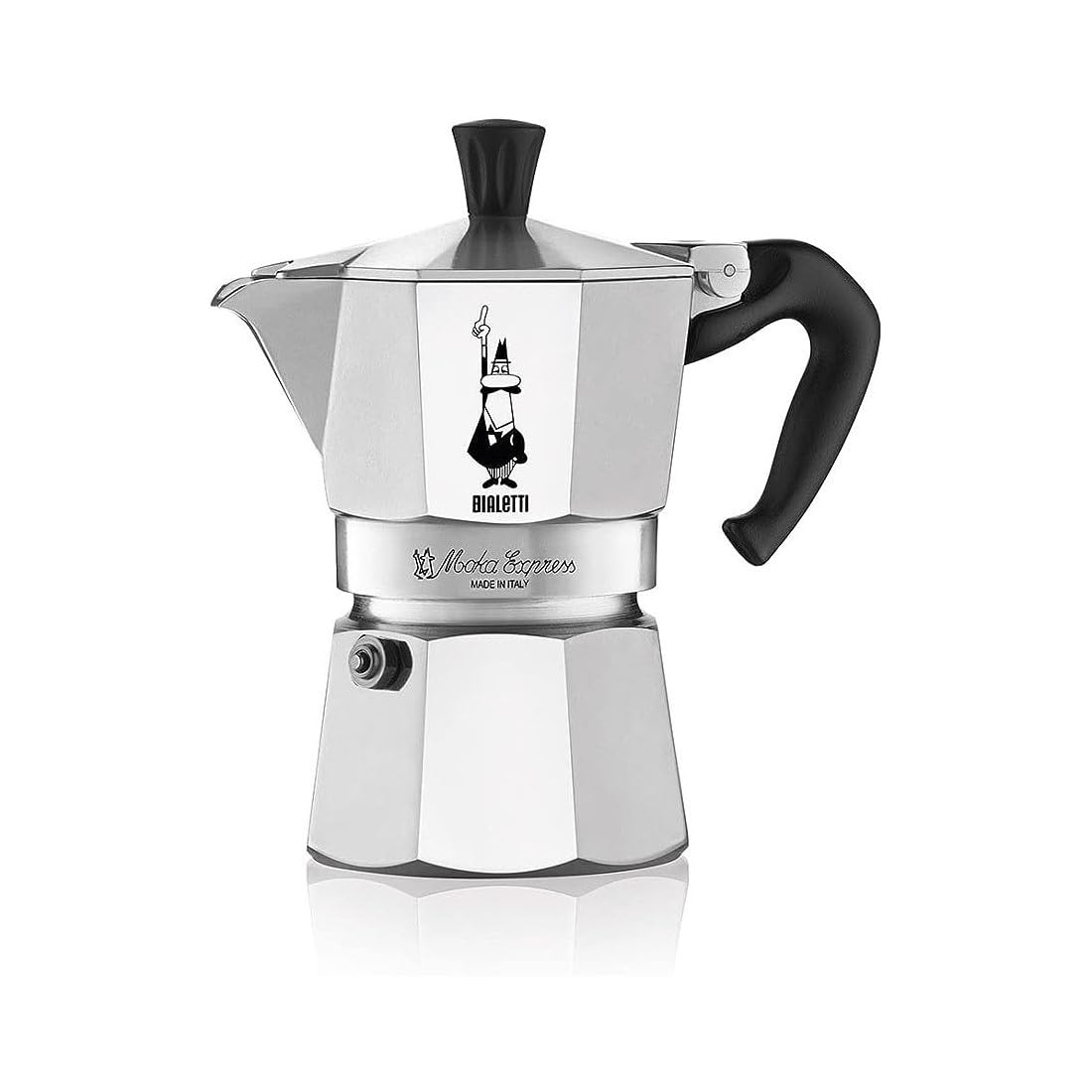 Italian Coffee Pot Bialetti 0001164 Silver Aluminium