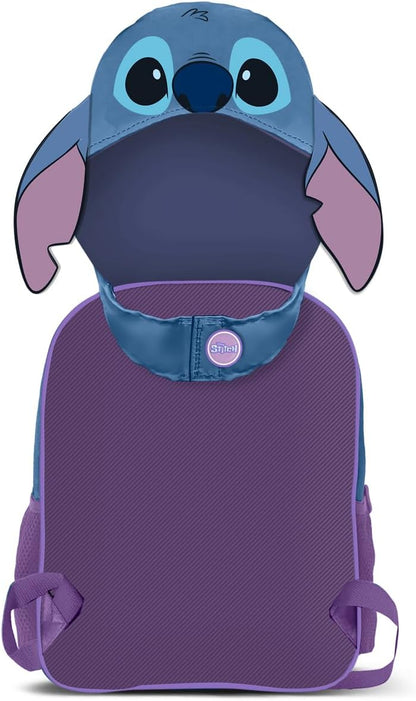 Disney-Hooded Backpack, 26 x 31 cm, Capacity 8.5 L