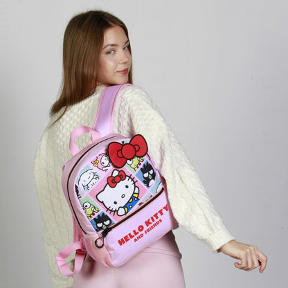 Karactermania Sanrio Hello Kitty Panels-Sweet Backpack, Multicolour, 26 x 33 cm, Capacity 9.5 L