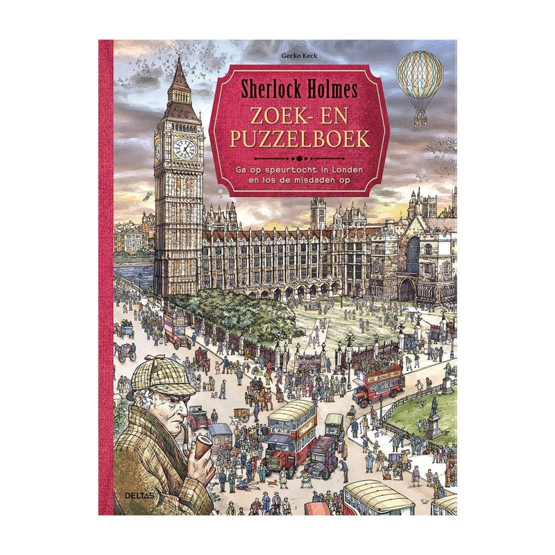 Deltas - Sherlock Holmes Zoek- en Puzzelboek