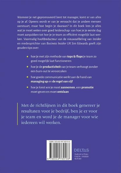 Gids Voor De Nieuwe Manager