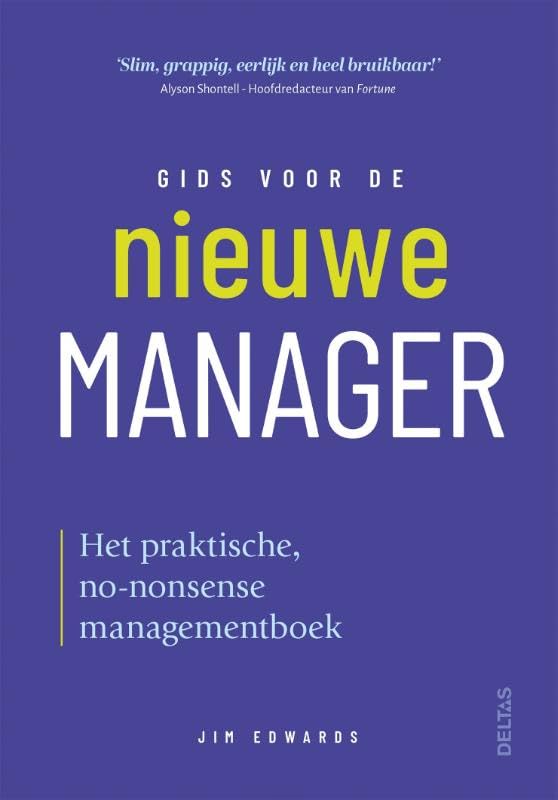 Gids Voor De Nieuwe Manager