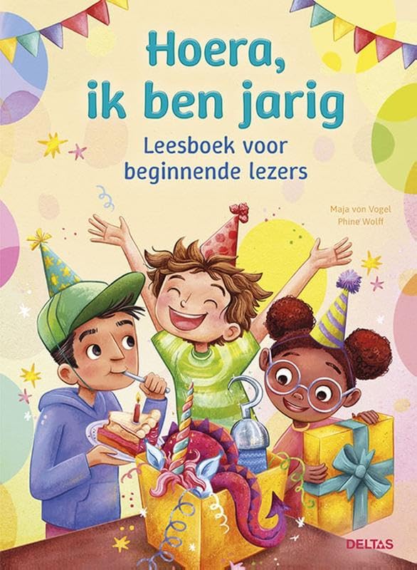 Deltas - Leesboek Voor Beginnende Lezers - Hoera ik ben Jarig