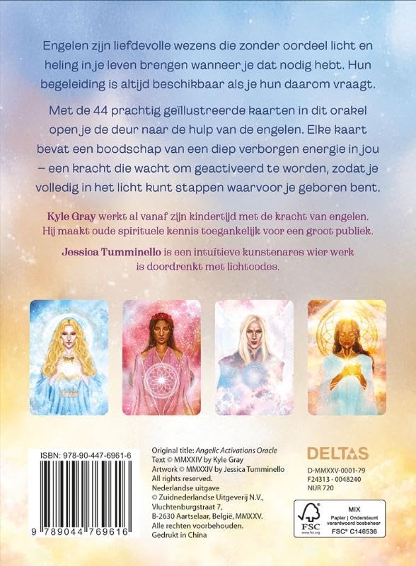 Helende boodschappen van de engelen - Boek en orakelkaarten