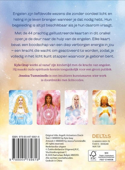 Helende boodschappen van de engelen - Boek en orakelkaarten
