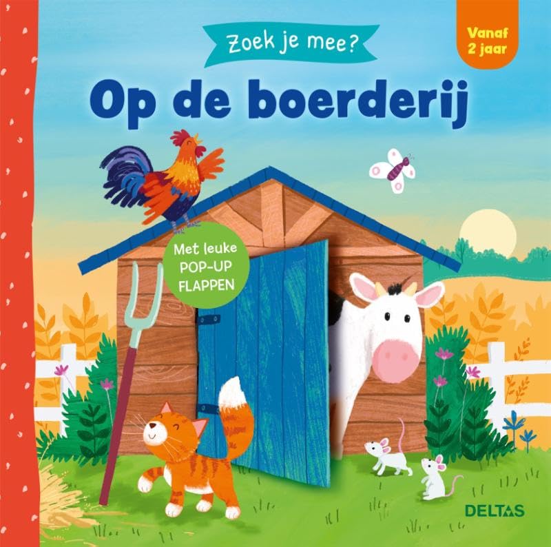 Zoek je mee? Op de boerderij: Een schattig boekje op rijm voor de allerkleinsten!