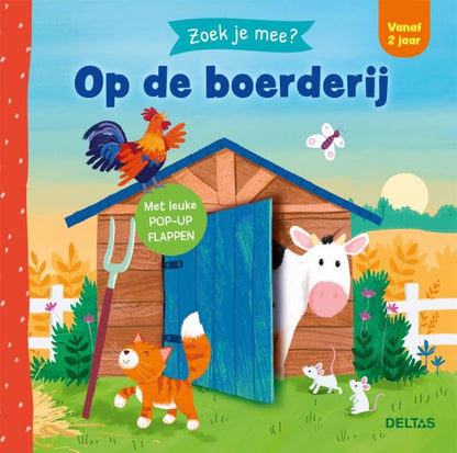 Zoek je mee? Op de boerderij: Een schattig boekje op rijm voor de allerkleinsten!
