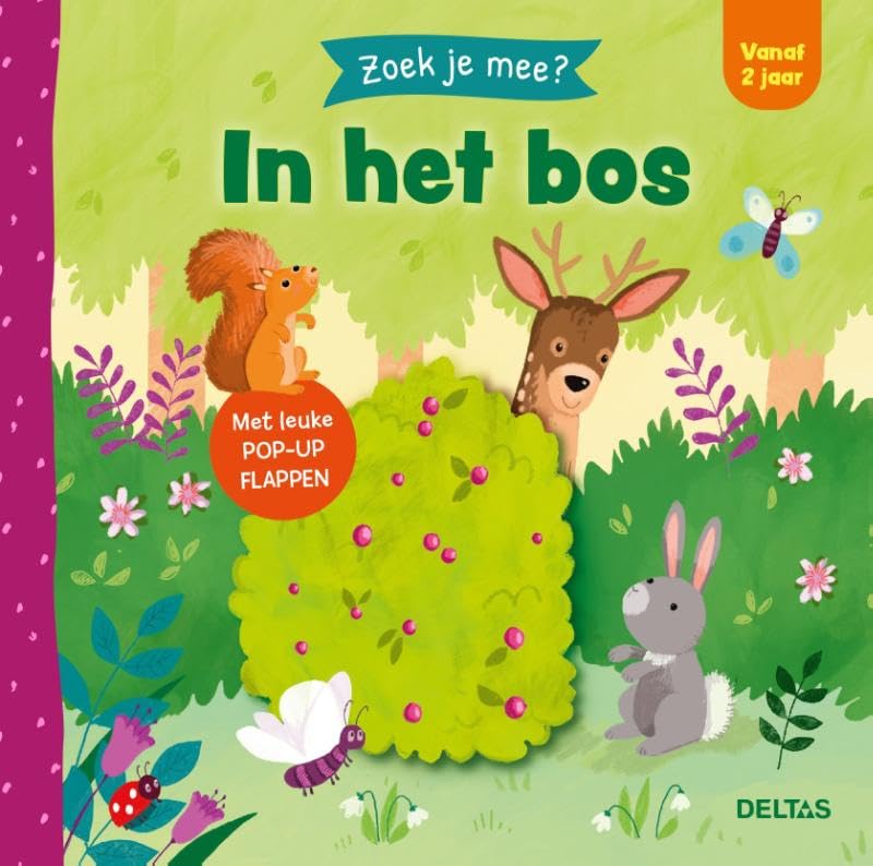 Zoek je mee? In het bos: Een schattig boekje op rijm voor de allerkleinsten!