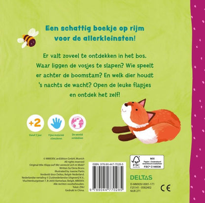 Zoek je mee? In het bos: Een schattig boekje op rijm voor de allerkleinsten!