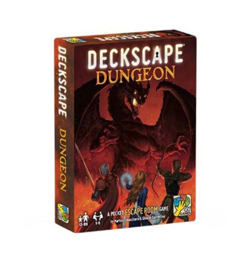 Deckscape: Dungeon – Cooperative Puzzle Card Game by DV Games | Ages 12+ | 1–6 Players | 60 Min Playtime