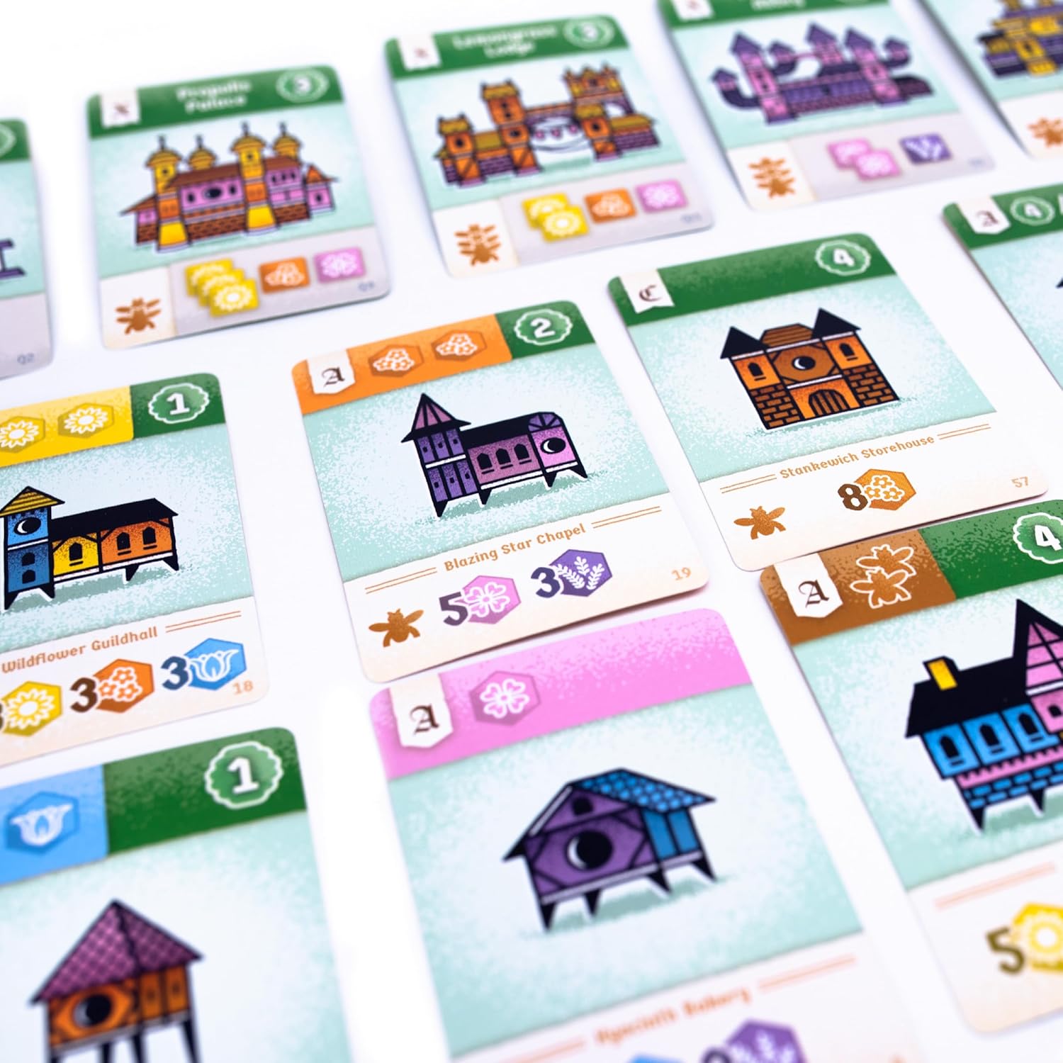 AEG & FlatOut Games | Propolis - Big Engine Building Worker Placement Strategy Game in a Small Box | Deploy Bees, Build Hives | Ages 10+ | 1-4 Players