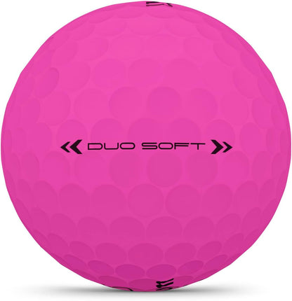 Wilson - Duo Soft Golf Ball Pink 12-Ball