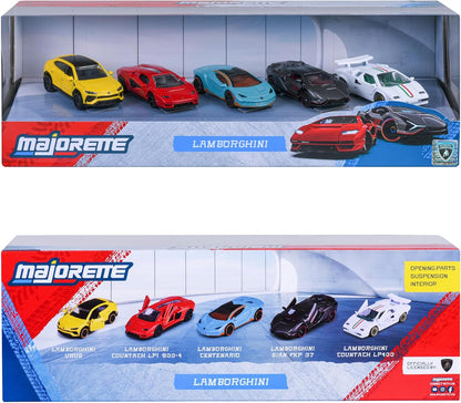 Lamborghini 5 Pieces Giftpack die cast collection vehicles to display and play