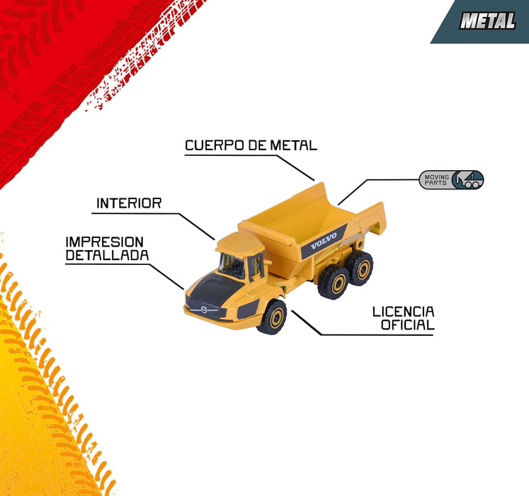 Majorette - Volvo Construction 4 Pieces Giftpack (8503105000)