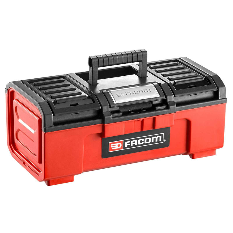 Facom Bp.C16Npb Tool Case – Compact, Durable Plastic Storage Box (Black/Red)