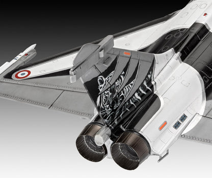Revell Model Set 63901 Dassault Aviation Rafale C 1:48 Scale Unbuilt/Unpainted Plastic Model Kit with Accessories