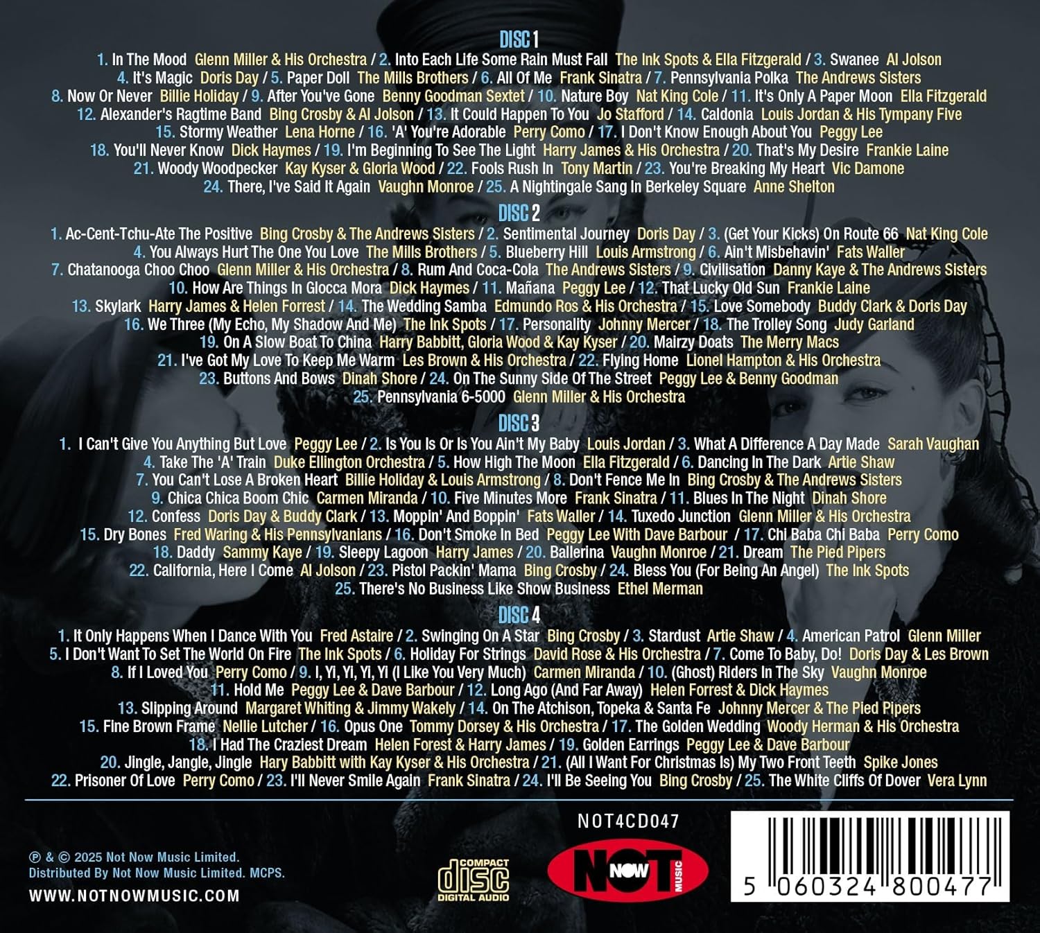 100 Top Hits Of The 40's