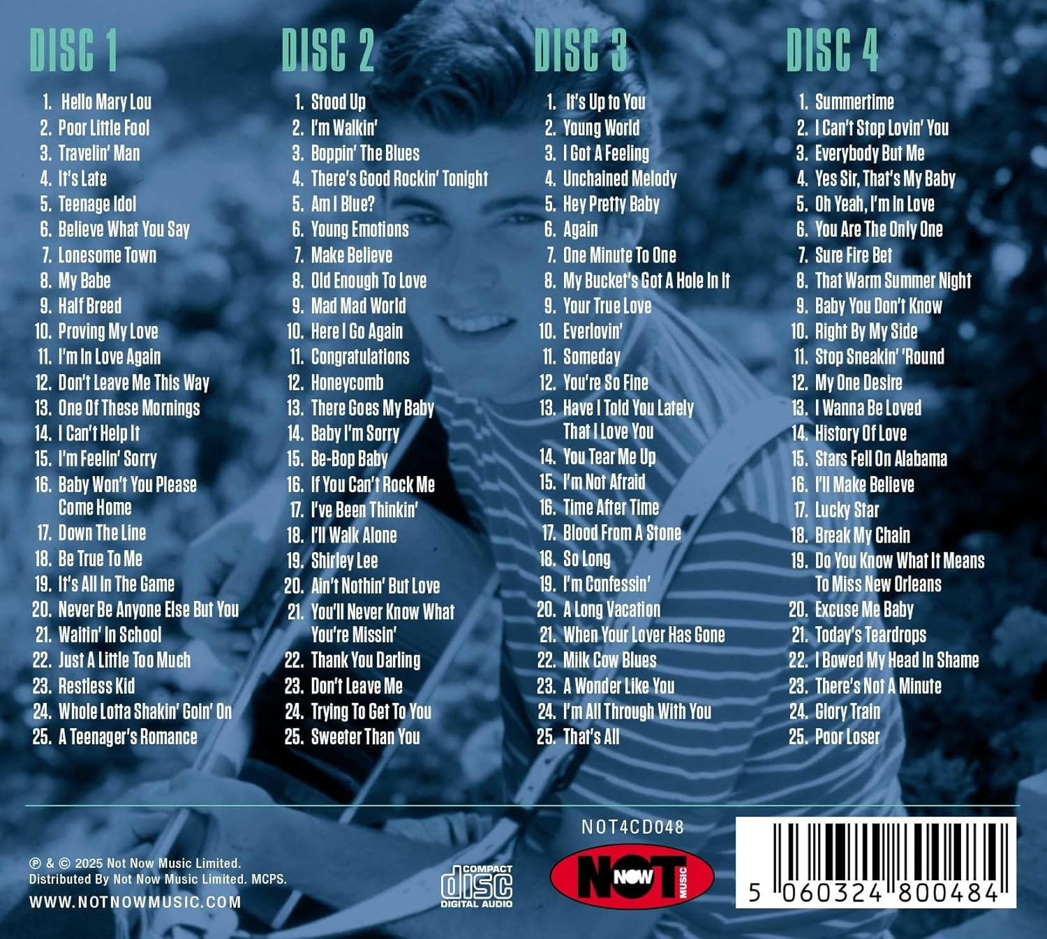 Ricky Nelson 100 Hits