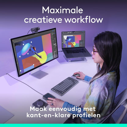 Logitech - Mx Creative Console - Graphite