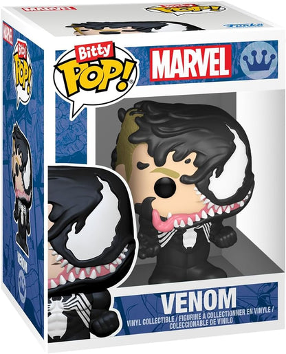 Funko Pop! Bitty Spider-Man - Spider-Man & Venom - 2.2cm - Collectible - Gift Idea - Party Socks - Cake Decoration