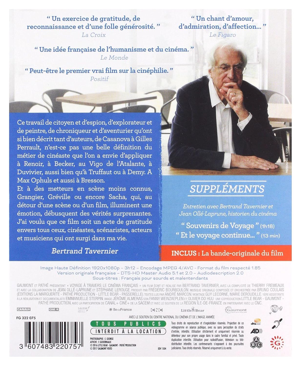 Voyage à travers le cinéma français