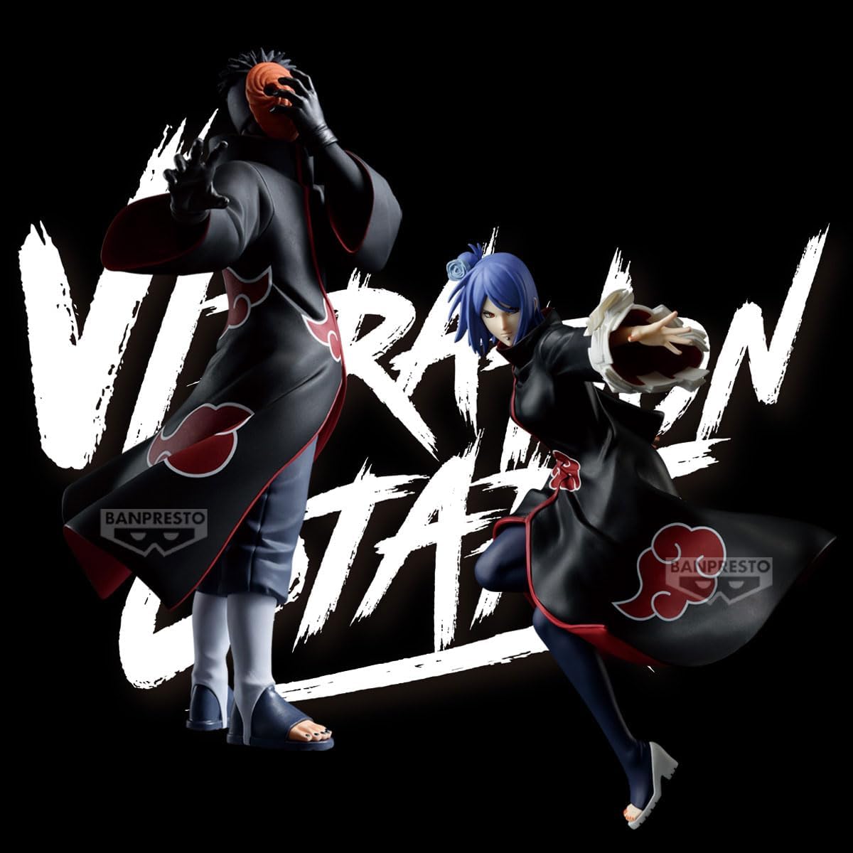 Banpresto Tobi Naruto Shippuden Actiefiguur, Vibration Stars, 17 cm, meerkleurig, BP29184P, verzamelfiguur, ideaal voor anime-fans