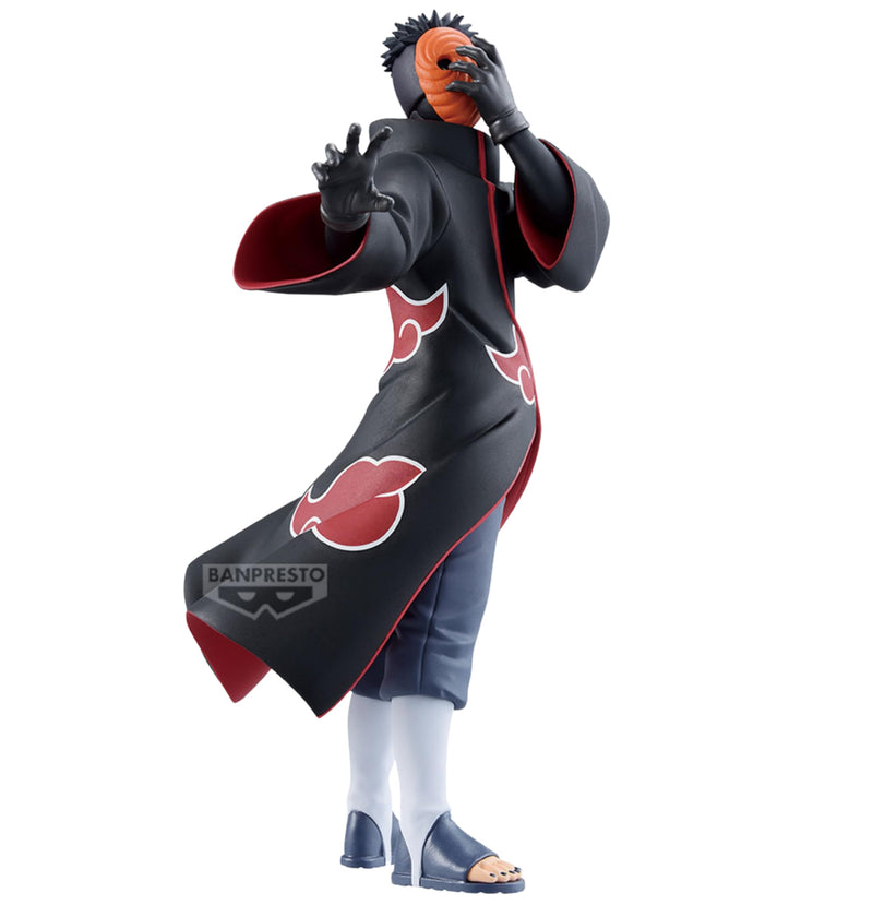 Banpresto Tobi Naruto Shippuden Actiefiguur, Vibration Stars, 17 cm, meerkleurig, BP29184P, verzamelfiguur, ideaal voor anime-fans