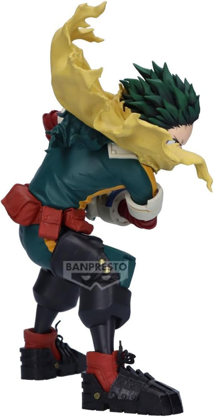 Banpresto Izuku Midoriya My Hero Academia Actionfigur, Maximatisch, 18 cm, Mehrfarbig, BP29195P, Sammlerfigur, optimal für Anime-Fans