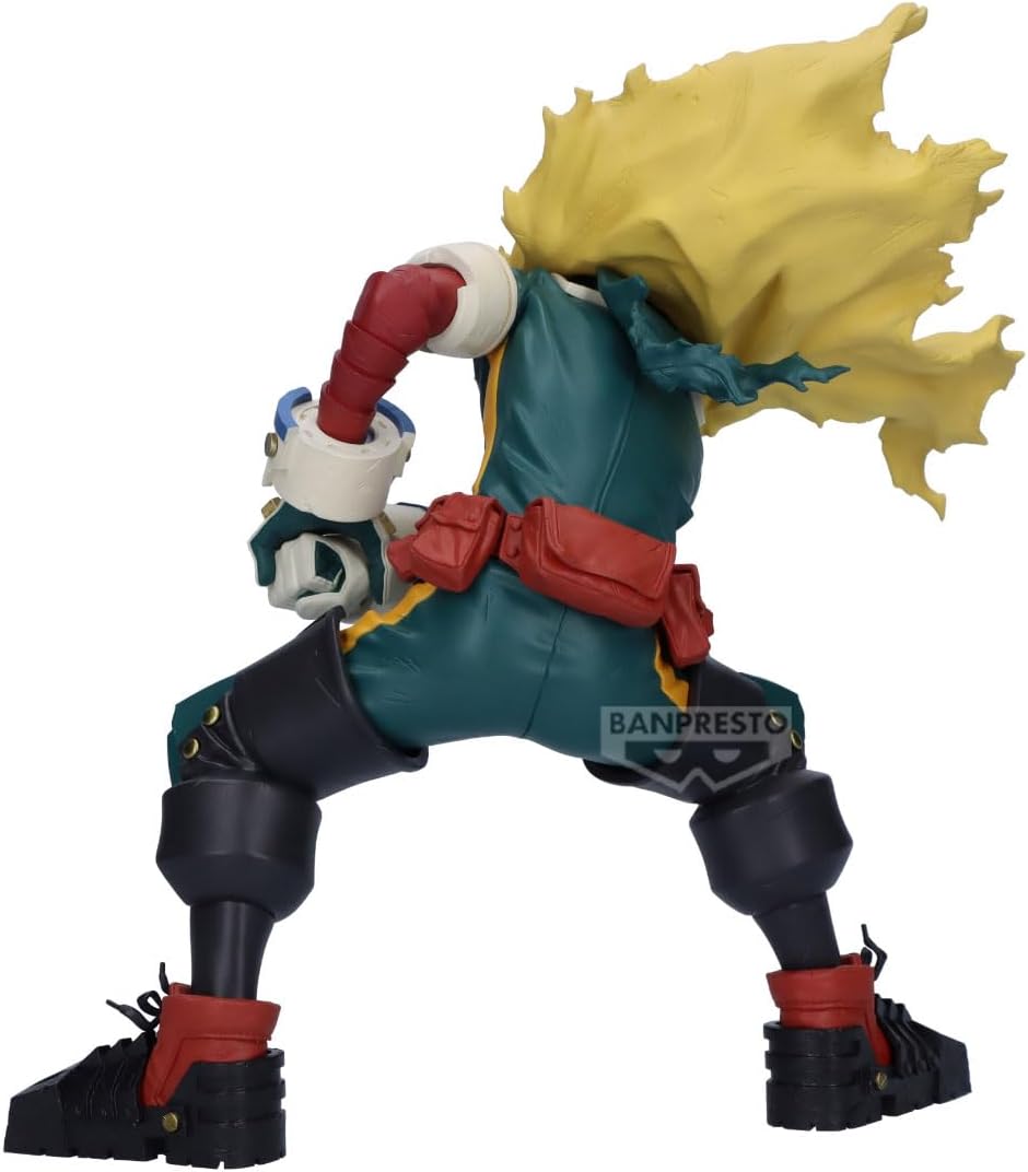 Banpresto Izuku Midoriya My Hero Academia Actionfigur, Maximatisch, 18 cm, Mehrfarbig, BP29195P, Sammlerfigur, optimal für Anime-Fans