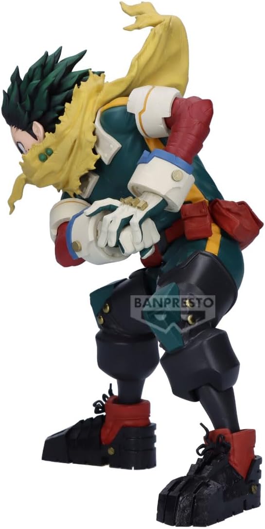 Banpresto Izuku Midoriya My Hero Academia Actionfigur, Maximatisch, 18 cm, Mehrfarbig, BP29195P, Sammlerfigur, optimal für Anime-Fans