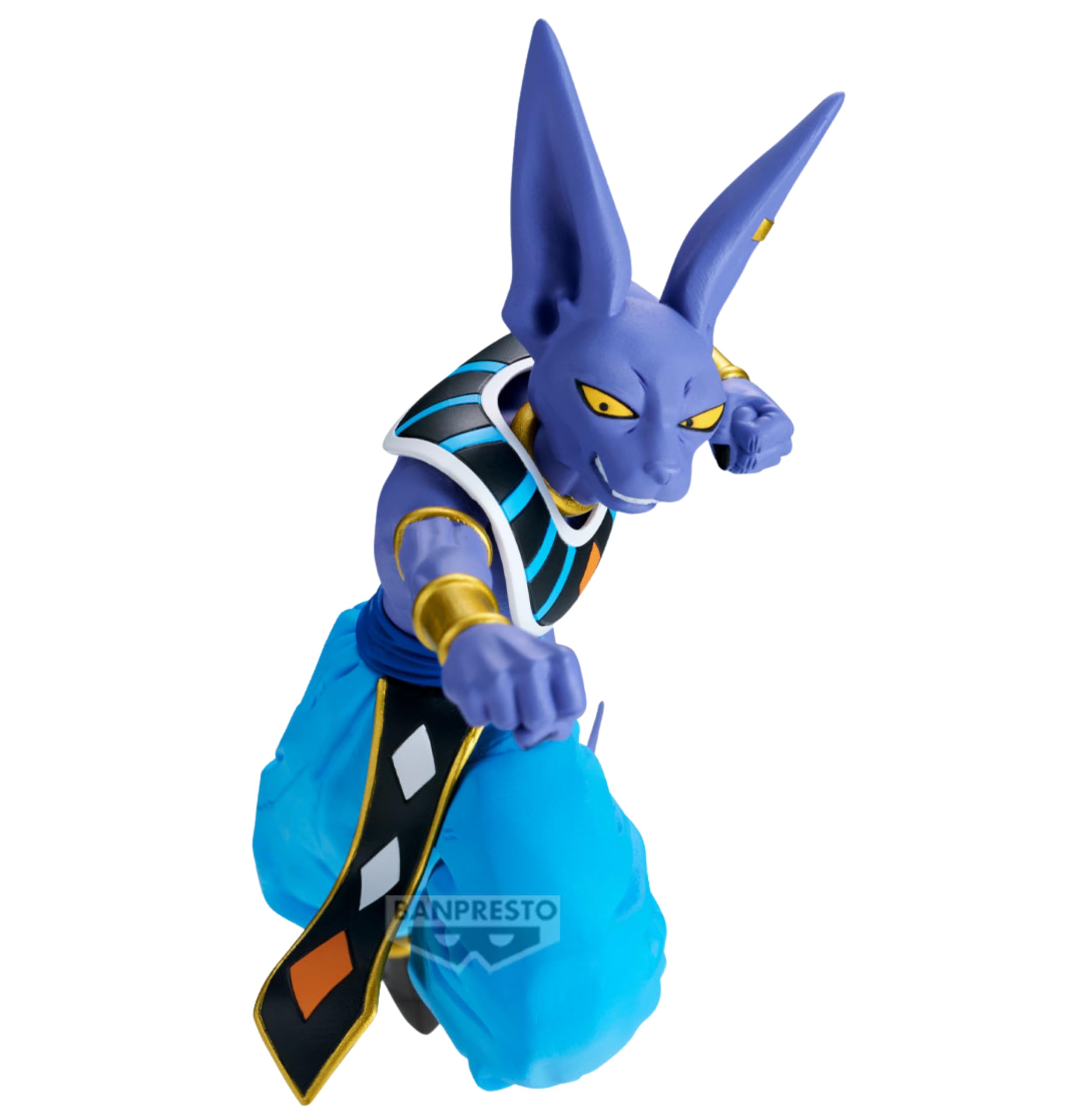 Banpresto Actionfigur Beerus (Vs Goku Super Saiyan God) Dragon Ball Super - Match Makers 15 cm - Mehrfarbig BP29201P - Sammelfigur - Optimal für Anime-Fans