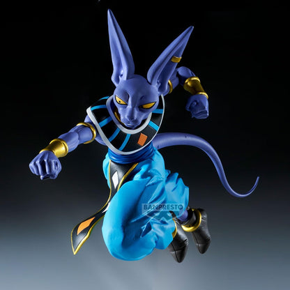 Banpresto Actionfigur Beerus (Vs Goku Super Saiyan God) Dragon Ball Super - Match Makers 15 cm - Mehrfarbig BP29201P - Sammelfigur - Optimal für Anime-Fans