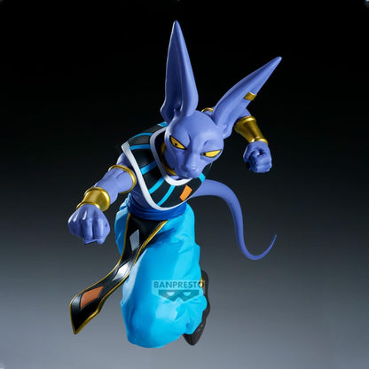 Banpresto Actionfigur Beerus (Vs Goku Super Saiyan God) Dragon Ball Super - Match Makers 15 cm - Mehrfarbig BP29201P - Sammelfigur - Optimal für Anime-Fans