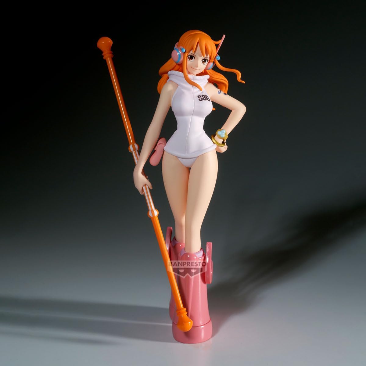 Banpresto Actionfigur Nami One Piece, The Shukko, 16 cm, Mehrfarbig, BP29204P, Sammlerfigur, optimal für Anime-Fans