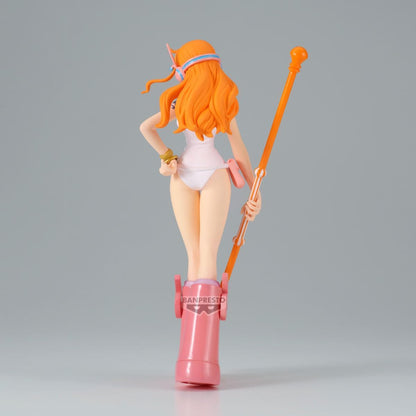 Banpresto Actionfigur Nami One Piece, The Shukko, 16 cm, Mehrfarbig, BP29204P, Sammlerfigur, optimal für Anime-Fans