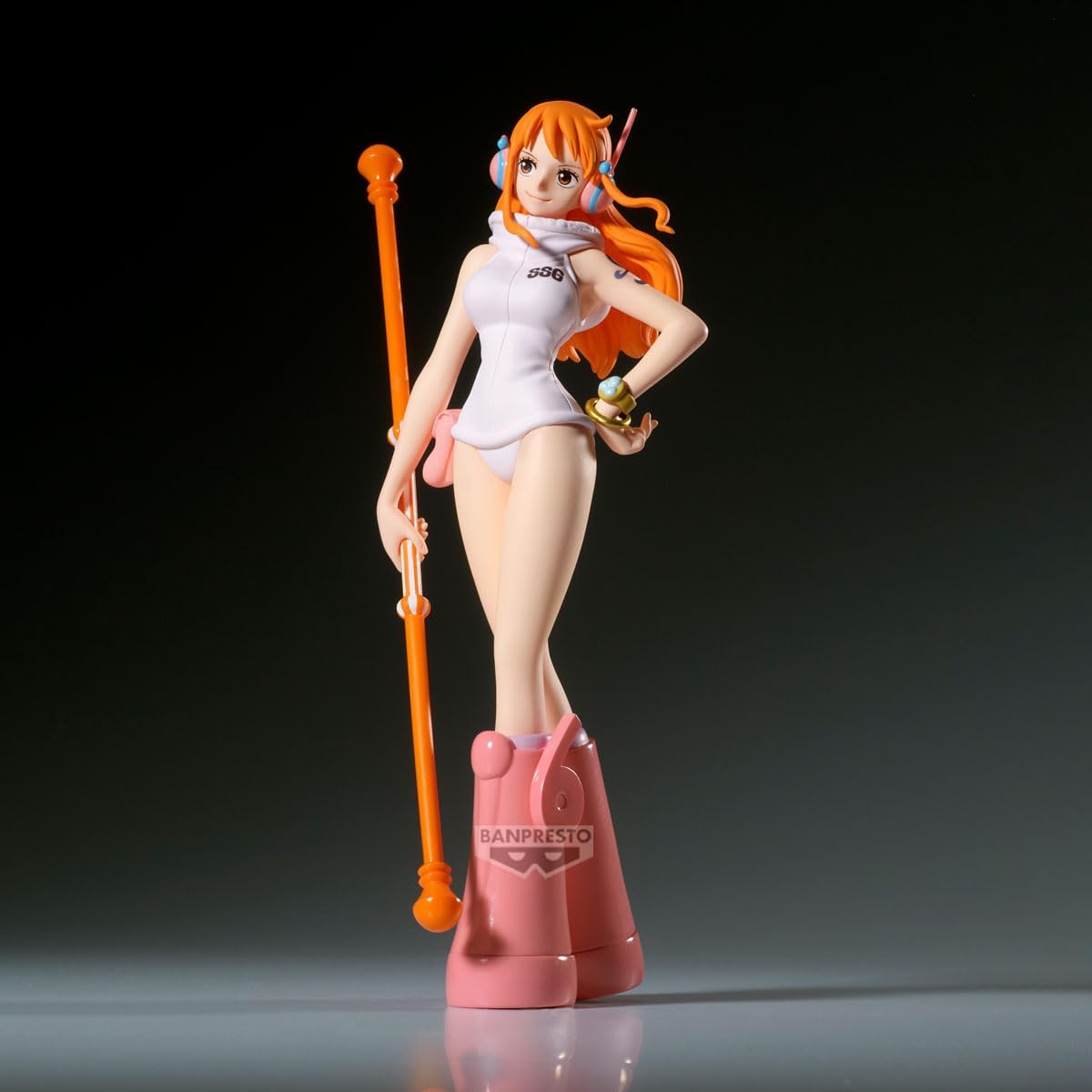 Banpresto Actionfigur Nami One Piece, The Shukko, 16 cm, Mehrfarbig, BP29204P, Sammlerfigur, optimal für Anime-Fans