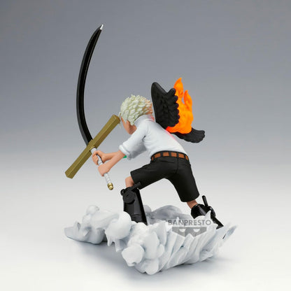 Banpresto Actionfigur S-Hawk One Piece - Senkozekkei 15 cm - Mehrfarbig BP29206P - Sammelfigur - optimal für Anime-Fans One Piece