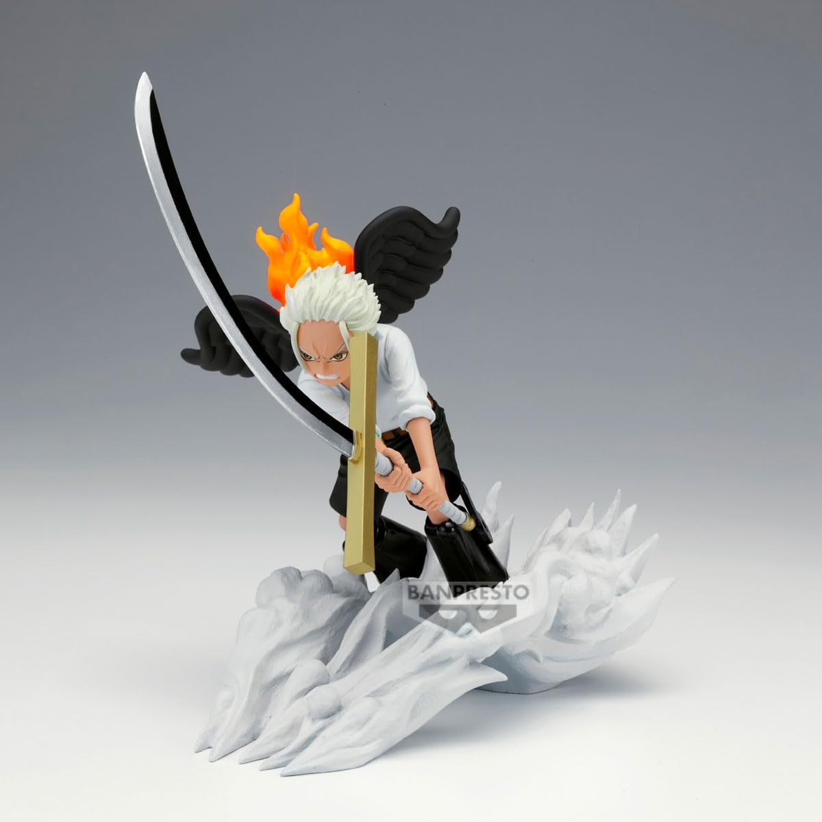Banpresto Actionfigur S-Hawk One Piece - Senkozekkei 15 cm - Mehrfarbig BP29206P - Sammelfigur - optimal für Anime-Fans One Piece