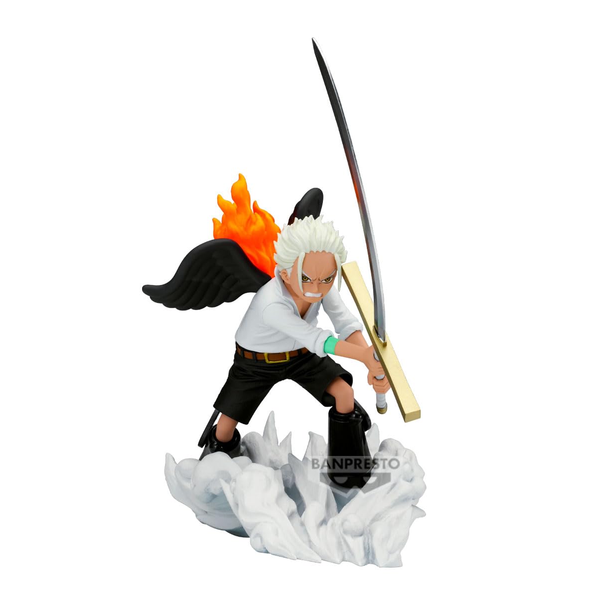 Banpresto Actionfigur S-Hawk One Piece - Senkozekkei 15 cm - Mehrfarbig BP29206P - Sammelfigur - optimal für Anime-Fans One Piece